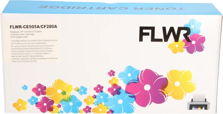 FLWR HP CE505A / CF280A zwart