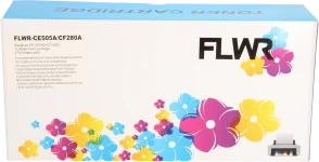 FLWR HP CE505A / CF280A zwart (Huismerk (compatible))