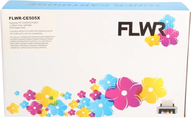 FLWR HP CE505X zwart