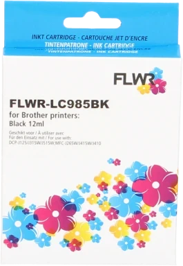 FLWR Brother LC-985BK zwart