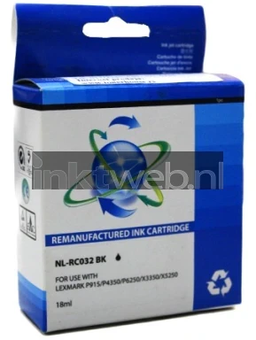 Lexmark 32 zwart Front box