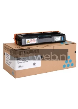 Ricoh C310HE Cyaan Combined box and product