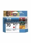 HP 70 printkop mat zwart en rood (Origineel)