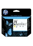 HP 72 printkop mat zwart en geel (Origineel)