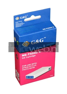 Epson T5592 cyaan Front box