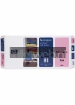 HP 81 printkop en printkopreiniger licht magenta (Origineel)