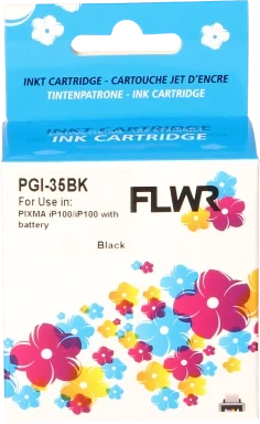 FLWR Canon PGI-35 BK zwart
