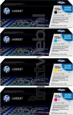 HP 125A Multipack zwart en kleur