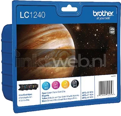 Brother LC-1240 Multipack zwart en kleur