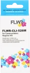 FLWR Canon CLI-526M magenta (Huismerk (compatible))