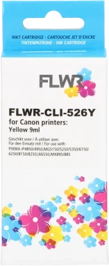FLWR Canon CLI-526Y geel