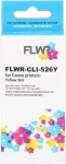 FLWR Canon CLI-526Y geel (Huismerk (compatible))