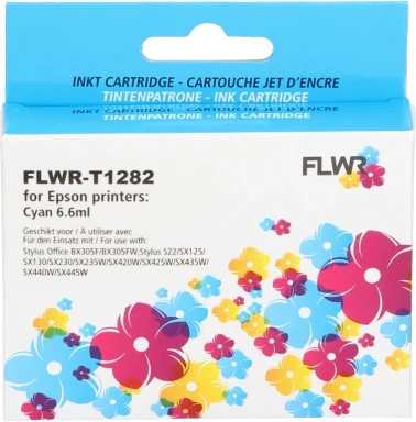 FLWR Epson T1282 cyaan
