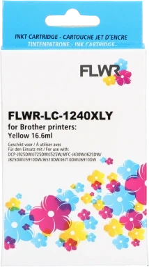 FLWR Brother LC-1240XL geel