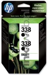 HP 338 Twin-Pack zwart (Origineel)