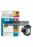 HP 85 Yellow Printkop Combined box and product