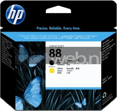HP 88 Yellow/Black Front box