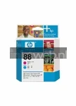 HP 88 Magenta-Cyaan Printkop Front box