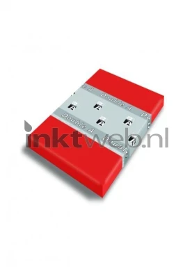 Double A papier A4 120 grams rood