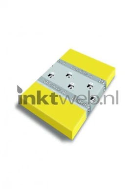 Double A papier A4 120 grams donkergeel