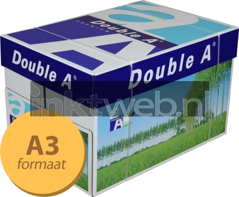 Double A Premium A3 papier 5 pakken (80 grams) wit