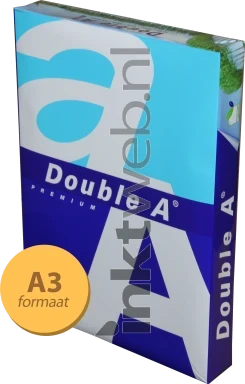 Double A Premium A3 papier 1 pak (80 grams) wit