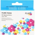 FLWR Epson T0556 Multipack zwart en kleur Front box
