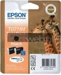 Epson T0711H twin pack zwart (Origineel Hoge Capaciteit)
