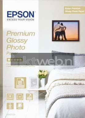 Epson C13S042155 Premium fotopapier Glans | A4 | 255 gr/m² 15 stuks