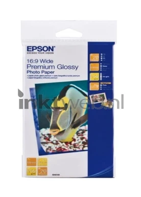 Epson Premium fotopapier Glans |  |  20 stuks