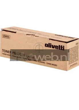 Olivetti B0911 zwart Front box