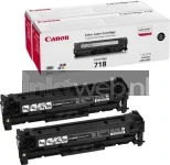 Canon 718 Duopack zwart (Origineel)