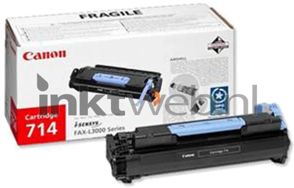 Canon 714 CRT zwart Combined box and product