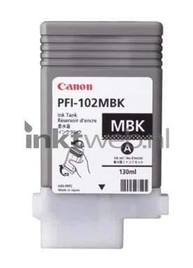 Canon PFI-102 mat zwart