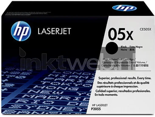 HP CE505XD zwart