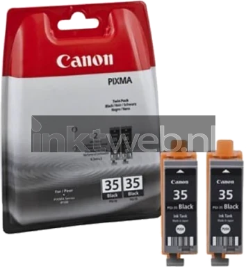 Canon PGI-35 twinpack (Opruiming 2 x 1-pack los) zwart