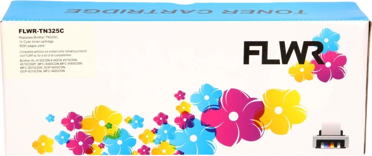 FLWR Brother TN-325 cyaan