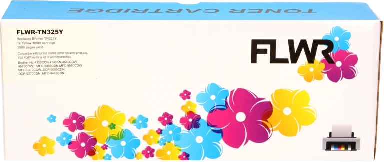 FLWR Brother TN-325 geel