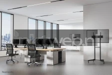 Neomounts FL50-540BL1 | TV vloerstandaard zwart Diverse