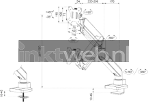 Neomounts DS70-450WH1 | Monitorarm met bureauklem wit Diverse