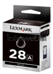 Lexmark 28A zwart (Origineel)