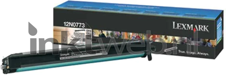 Lexmark 12N0773 zwart Combined box and product