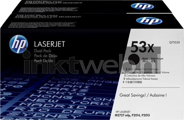 HP 53XD zwart