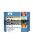 HP 70 Dubblepack foto zwart (Origineel)