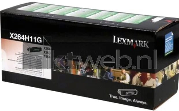 Lexmark X264H11G zwart