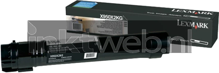 Lexmark X950X2KG zwart Combined box and product
