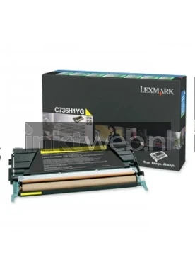 Lexmark C736, X736, X738 geel