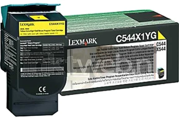 Lexmark C544X1YG geel