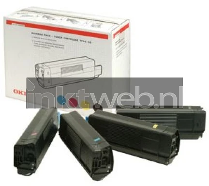 Oki 42403002 Toner Rainbow pakket zwart en kleur