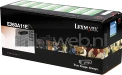 Lexmark E260, E360, E460 Toner zwart (Origineel)